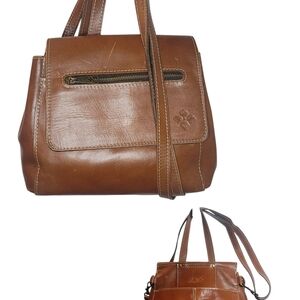 Patricia Nash Convertible Crossbody Leather Backpack bag